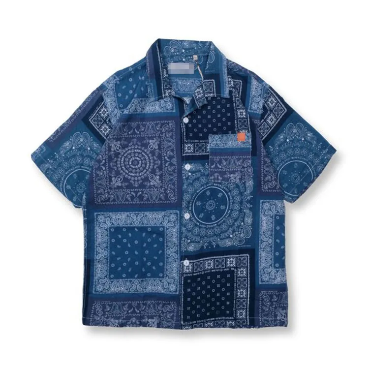 2020 Fashion New Style Paisley Printed Men's Short Sleeve Shirt Custom Cotton Paisley Jumpsuit
2020 Fashion New Style Paisley Printed Men's Short Sleeve Shirt Custom Cotton Paisley Jumpsuit