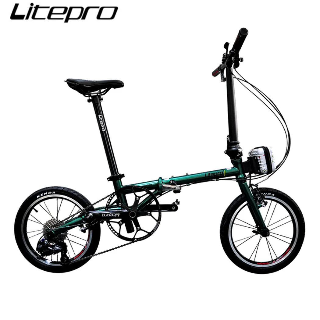 Litepro LP1611 16inch Folding Bike Aluminun Alloy Mini Modification 10/11 Speed Bicycle Vehicle
Litepro LP1611 16inch Folding Bike Aluminun Alloy Mini Modification 10/11 Speed Bicycle Vehicle
