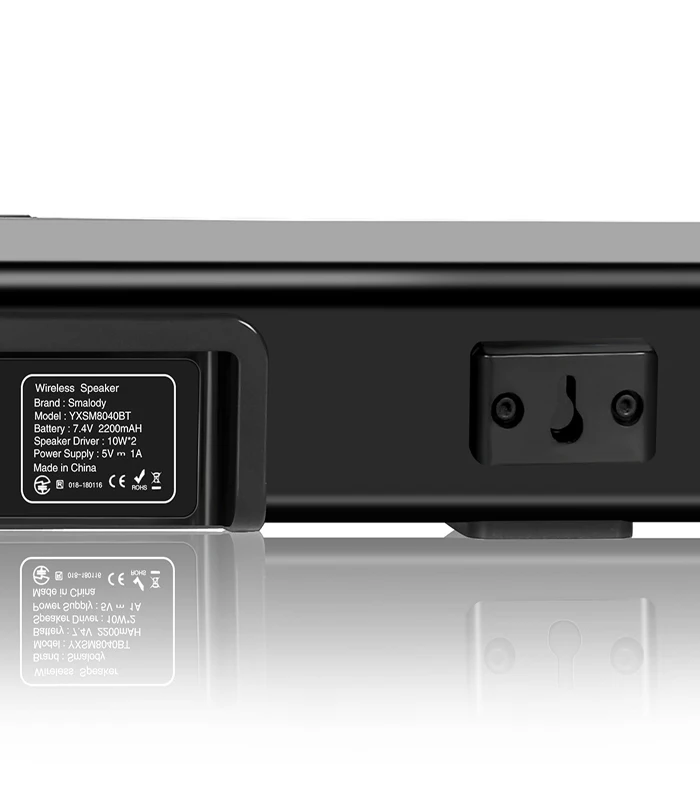 GAS-8040 20W Subwoofer Soundbar Bluetooth Bass Wireless Speaker 4400Mah Portable With Remote Control LCD Display Home Theater TV - ANKUX.COM
