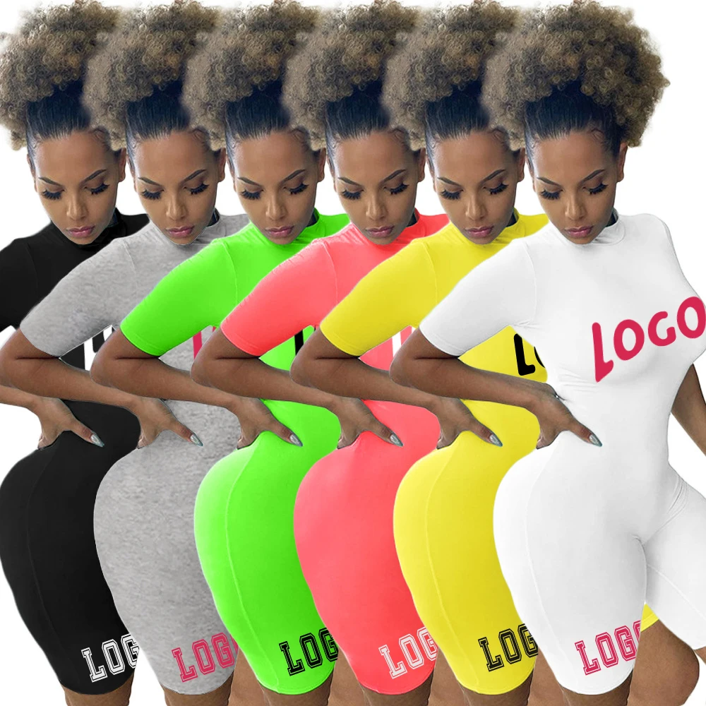 2021 Custom Logo Womens Jumpsuit Rompers Biker Short Set Outfit Women Bodycon One Piece Jumpsuit, Picture color
2021 Custom Logo Womens Jumpsuit Rompers Biker Short Set Outfit Women Bodycon One Piece Jumpsuit, Picture color