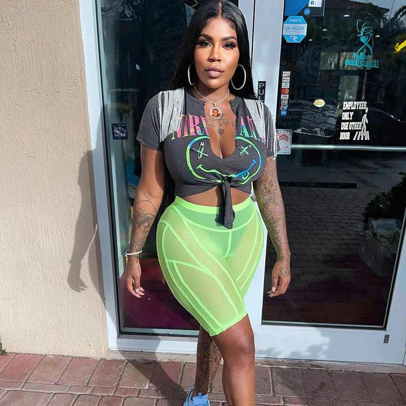 Summer New Printing Hip Hop Street Split Short Sleeve Solid Tracksuit Tassel T Shirt
Summer New Printing Hip Hop Street Split Short Sleeve Solid Tracksuit Tassel T Shirt