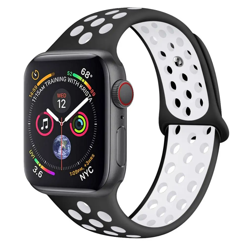 WatchStrap Silicone Sport Apple Custom Watch Strap Replacement Wrist Strap For Apple I Watch Series 4/3/2/1 38Mm 40Mm 42Mm 44Mm, Multi colors
WatchStrap Silicone Sport Apple Custom Watch Strap Replacement Wrist Strap For Apple I Watch Series 4/3/2/1 38Mm 40Mm 42Mm 44Mm, Multi colors