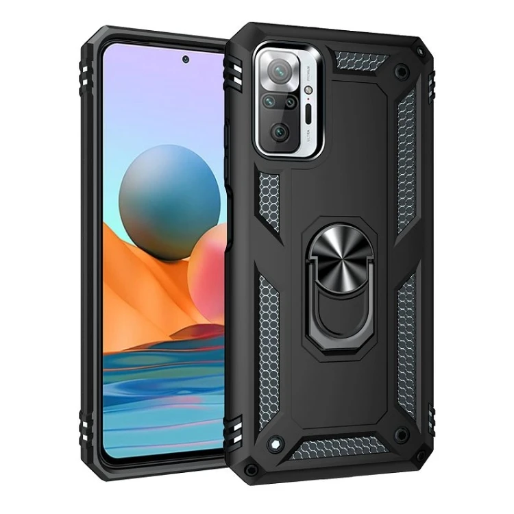Wholesale Shockproof TPU + PC Protective Case with 360 Degree Rotating Holder for Xiaomi Redmi Note 10 Pro / Note 10 Pro Max
Wholesale Shockproof TPU + PC Protective Case with 360 Degree Rotating Holder for Xiaomi Redmi Note 10 Pro / Note 10 Pro Max