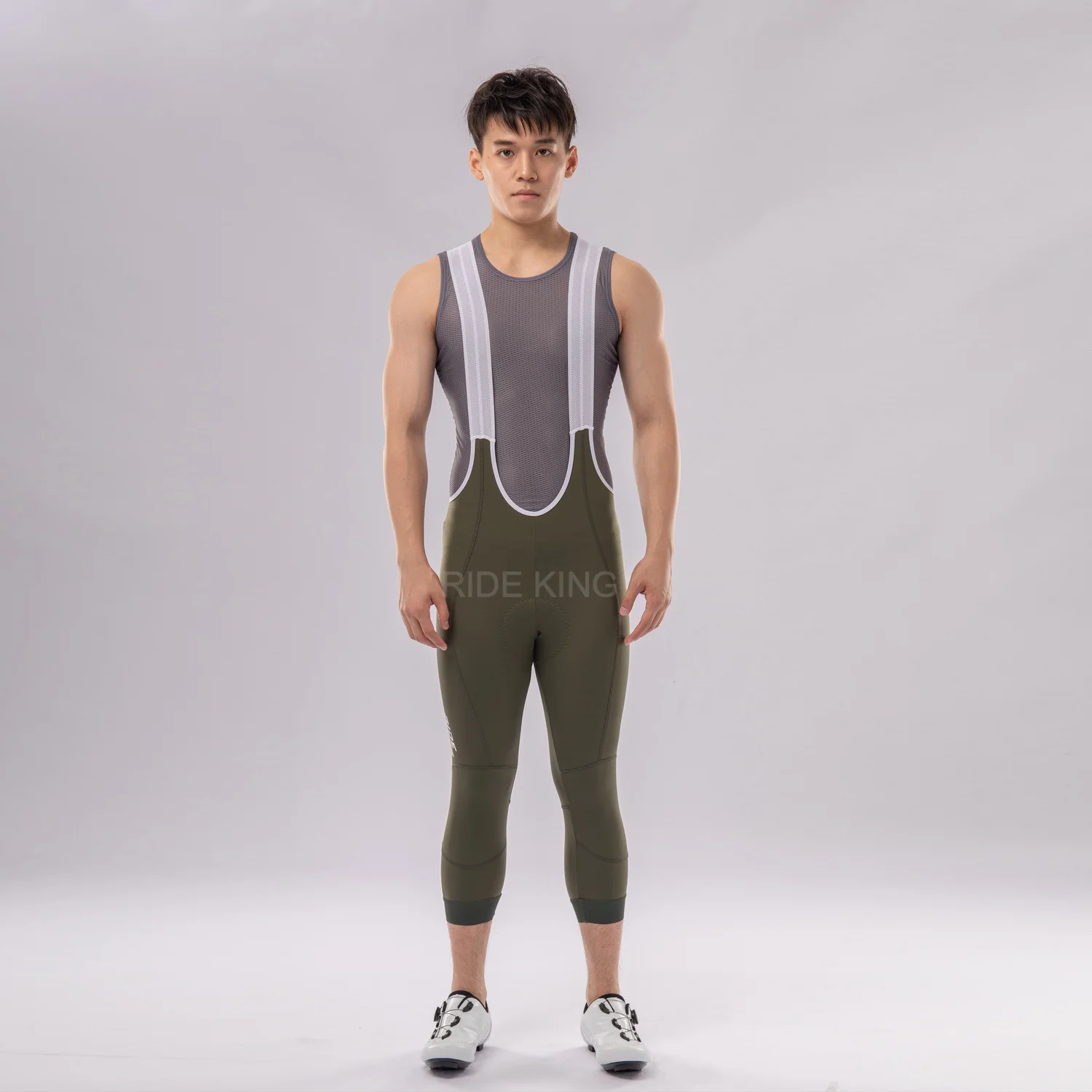 Comfortable Compression Soft-bound Straps Road Cycling Bib Shorts Men's Padded 3/4 Bib Tights
Comfortable Compression Soft-bound Straps Road Cycling Bib Shorts Men's Padded 3/4 Bib Tights