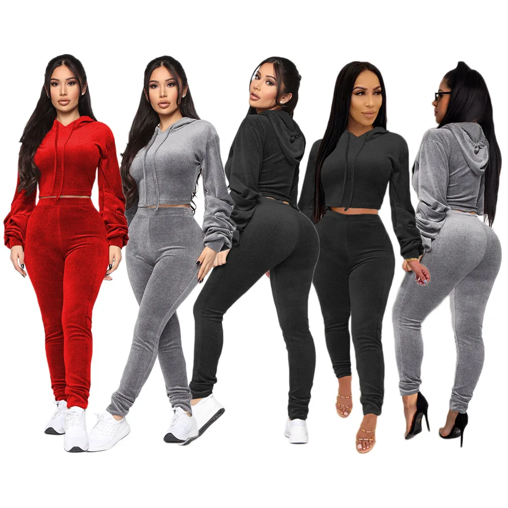 2021 Latest design two piece hoodie set for women casual womens two piece hoodie set good quality two piece pants set
2021 Latest design two piece hoodie set for women casual womens two piece hoodie set good quality two piece pants set