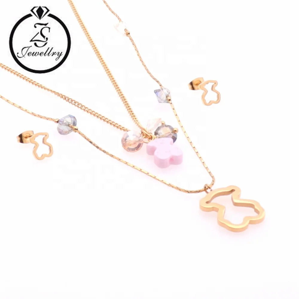 Gold Jewelry Sets Women Stainless Steel Earrings Jewelry Necklace Hot Selling Accessories, Gold/silver
Gold Jewelry Sets Women Stainless Steel Earrings Jewelry Necklace Hot Selling Accessories, Gold/silver
