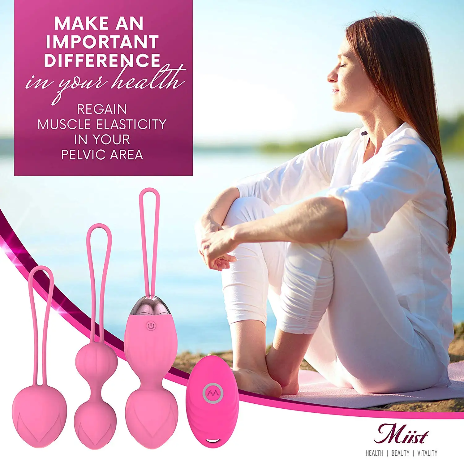 hot selling kegel balls for beginners women ben wa balls sets