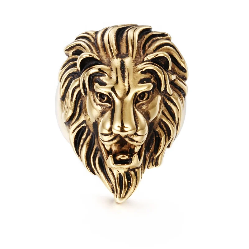 Lion Shape Ring for Men Fashion Hip Hop Jewelry Trend Custom Made Gift Gold Silver Plated Ring Party OEM Logo, Picture shows
Lion Shape Ring for Men Fashion Hip Hop Jewelry Trend Custom Made Gift Gold Silver Plated Ring Party OEM Logo, Picture shows