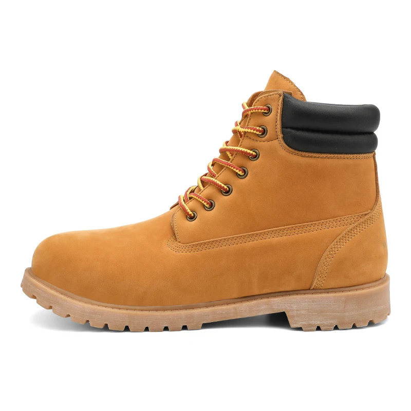 New design men's cross-border hot style fashion safety boots custom logo pattern British style four seasons men's high-top boots
New design men's cross-border hot style fashion safety boots custom logo pattern British style four seasons men's high-top boots