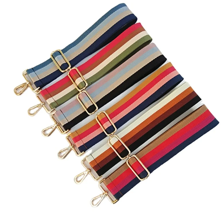 New Trending 5CM Striped Webbing Bag Strap High Quality and Fashion Removable Shoulder Strap for Bags
New Trending 5CM Striped Webbing Bag Strap High Quality and Fashion Removable Shoulder Strap for Bags