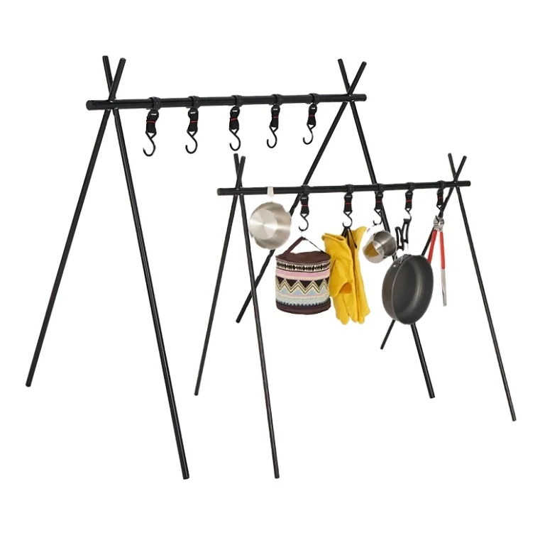 High Quality Aluminum Outdoor Large Folding Camping Shelf Triangle Rack Assembly Storage Picnic Rack Camping Hanging Rack, Black
High Quality Aluminum Outdoor Large Folding Camping Shelf Triangle Rack Assembly Storage Picnic Rack Camping Hanging Rack, Black