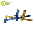 2019 New Item Custom Events Festival Cheap Plastic L Shape Holographic Wristband