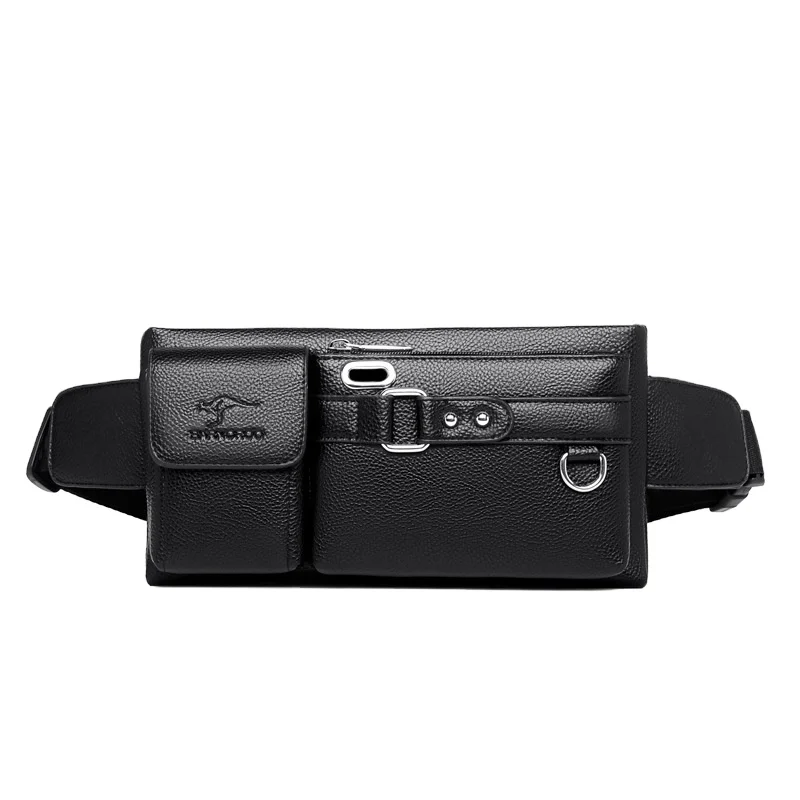 Men's Mobile Phone Bag Soft Leather Messenger Chest Bag Multi-Function Single Shoulder Casual PU Leather Waist Bag
Men's Mobile Phone Bag Soft Leather Messenger Chest Bag Multi-Function Single Shoulder Casual PU Leather Waist Bag