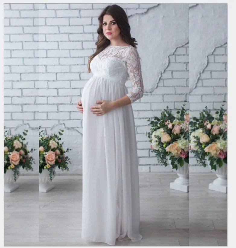 wholesale lace long sleeve pregnancy clothes maternity photo shoot dresses for evening party, 3 colors
wholesale lace long sleeve pregnancy clothes maternity photo shoot dresses for evening party, 3 colors