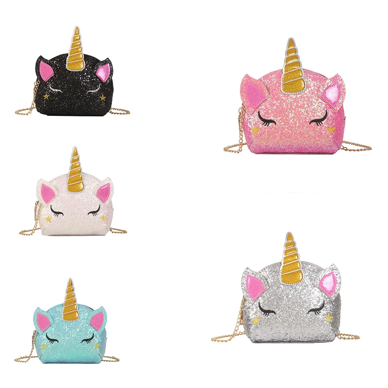 2020 new fashion women children chain sequin Small Wallet Summer Shiny Unicorn Shoulder Bag cute kids mini purses and handbags, Picture
2020 new fashion women children chain sequin Small Wallet Summer Shiny Unicorn Shoulder Bag cute kids mini purses and handbags, Picture