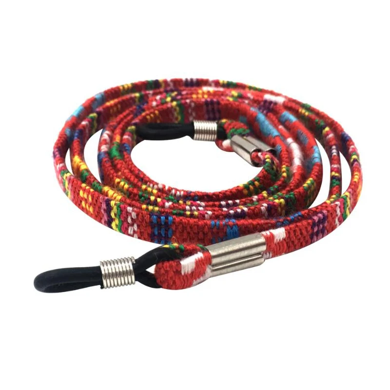 Hot Selling Adjustable Anti-Slip Neck Hanging Strings Nylon Sports Rope Chain Sunglasses Cord Glasses Straps 
Hot Selling Adjustable Anti-Slip Neck Hanging Strings Nylon Sports Rope Chain Sunglasses Cord Glasses Straps