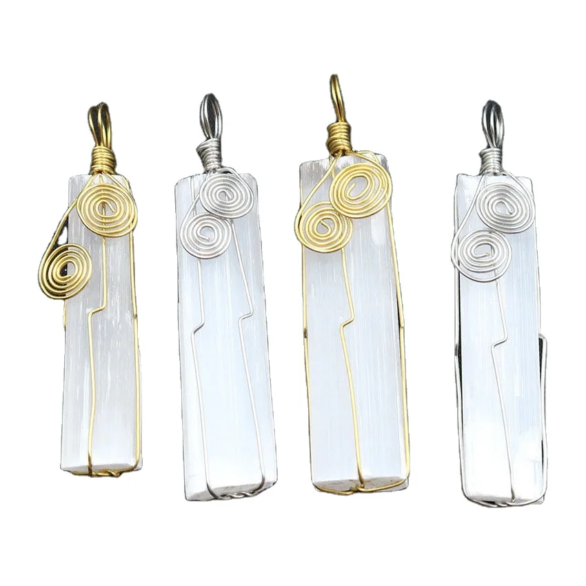 Jewelry Natural Plaster Healing Stick Rough Stone Handmade Diy Pendant Necklace Men And Women Mineral Crystal
Jewelry Natural Plaster Healing Stick Rough Stone Handmade Diy Pendant Necklace Men And Women Mineral Crystal