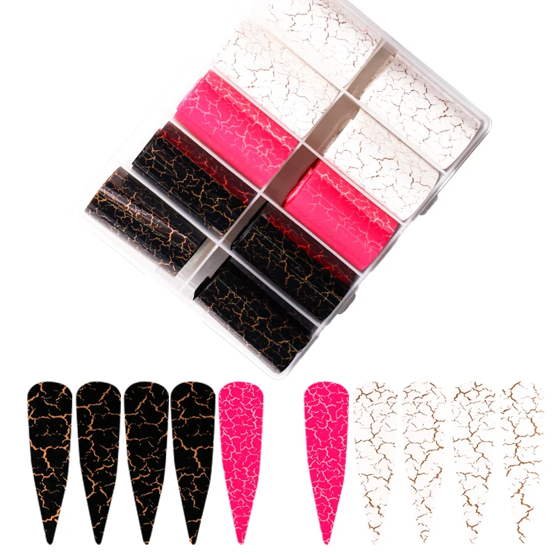 Stripe Leopard Print New Foil Explosion Nail Art 3D Stickers OEM Transfer Decals Starry Sky Paper Nail Foil, 10 colors
Stripe Leopard Print New Foil Explosion Nail Art 3D Stickers OEM Transfer Decals Starry Sky Paper Nail Foil, 10 colors