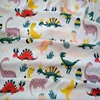 Dino Custom Digital Printed 94 Polyester 6 Spandex Fabric Liverpool For Apparel
