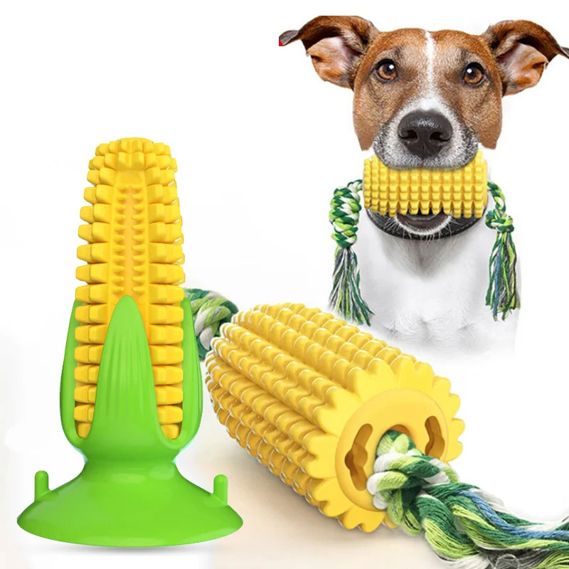 Durable Corn Shape Dog Chew Toy Teeth Cleaning Care Interactive Dog Toys Suction Cup Dog Toy, Yellow
Durable Corn Shape Dog Chew Toy Teeth Cleaning Care Interactive Dog Toys Suction Cup Dog Toy, Yellow