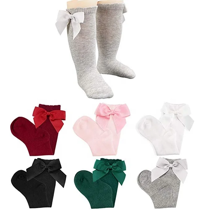 Kids Toddlers Girls Big Bow Knee High Long Soft Cotton Lace Baby Socks, Pantone color
Kids Toddlers Girls Big Bow Knee High Long Soft Cotton Lace Baby Socks, Pantone color