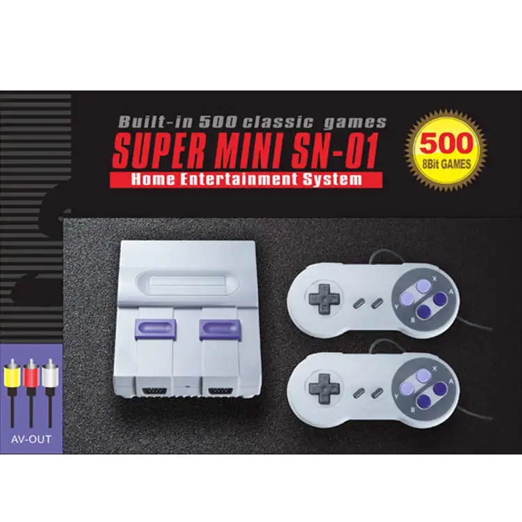 Video Game Console Super MINI Built-in 500 Games 16 Bit Version Video Game Machine For Sale, White
Video Game Console Super MINI Built-in 500 Games 16 Bit Version Video Game Machine For Sale, White