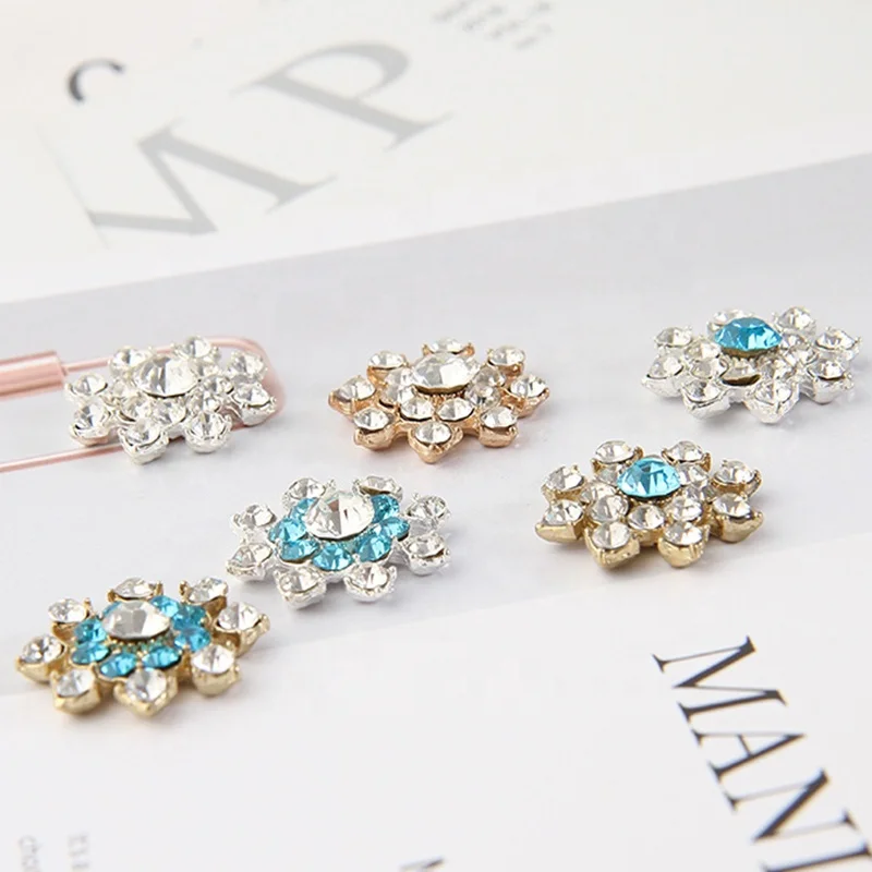 Handmade hair accessories Snowflake flowers rhinestone pendant for jewelry making supplies DIY mobile phone case accessories
Handmade hair accessories Snowflake flowers rhinestone pendant for jewelry making supplies DIY mobile phone case accessories