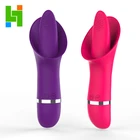 Free Samples High Quality G Spot Vibrating Tongue Waterproof Sex Toys Women Clitoral Licking Vibrator