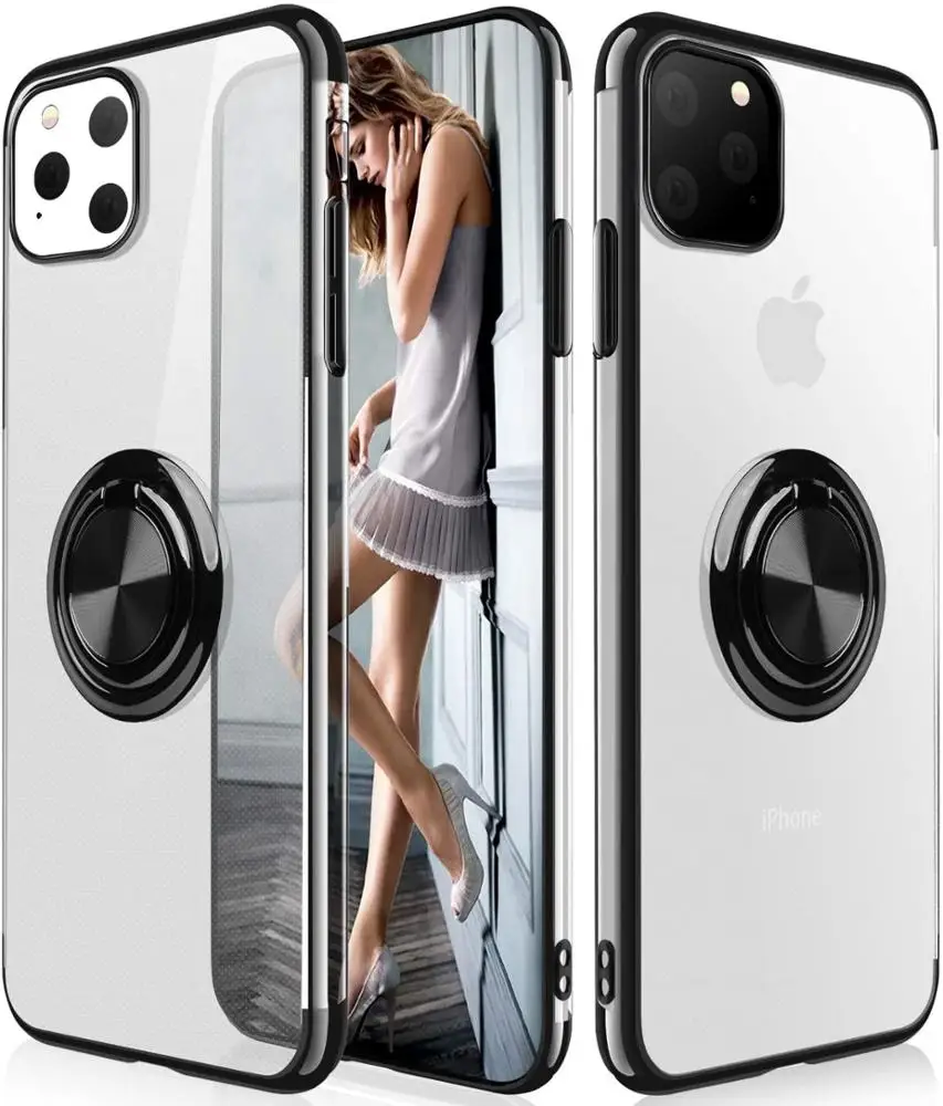 HOCAYU Amazon Cheap Mobile Phone Case For Iphone 11 Pro Max with Ring Holder Clear Case Ultra Thin 6.1 Inch Flexible Cell Cover
HOCAYU Amazon Cheap Mobile Phone Case For Iphone 11 Pro Max with Ring Holder Clear Case Ultra Thin 6.1 Inch Flexible Cell Cover