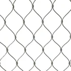 Hand Woven Stainless Steel Wire Rope Zoo Fencing Mesh