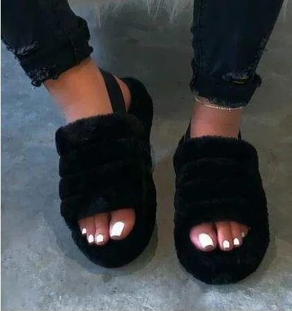 Wholesale Spring and Autumn Explosion Hairy Open Toe Warm and Fur Wear Home Cotton Slippers Women's Shoes, As picture
Wholesale Spring and Autumn Explosion Hairy Open Toe Warm and Fur Wear Home Cotton Slippers Women's Shoes, As picture