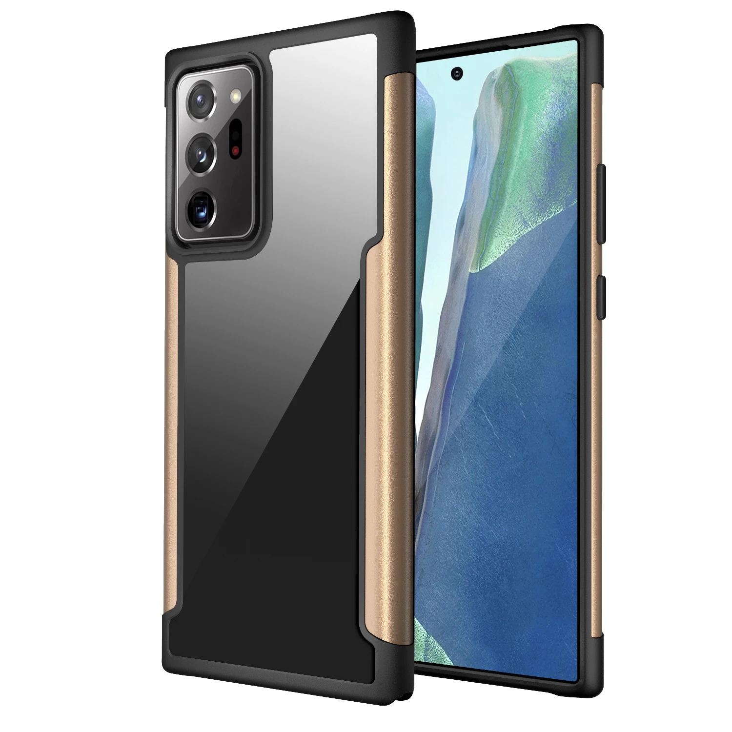 Hard PC With TPU Bumper 2 IN 1 Hybrid Cell Phone Back Cover For Samsung note 20 ultra, 5 colors
Hard PC With TPU Bumper 2 IN 1 Hybrid Cell Phone Back Cover For Samsung note 20 ultra, 5 colors