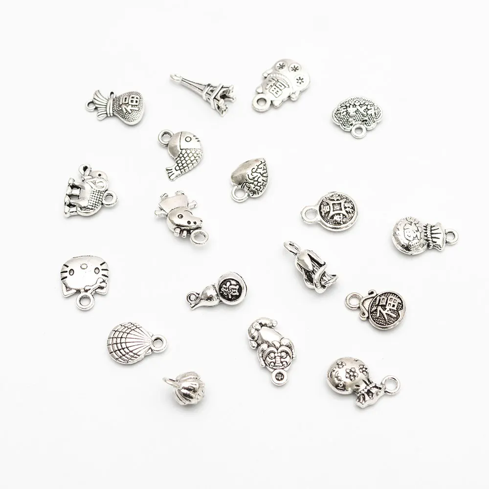 2020 New China Chinese Style Custom Zinc Alloy Pendant Charms for DIY Necklace Bracelet jewelry making accessories bag shaped, Antique silver
2020 New China Chinese Style Custom Zinc Alloy Pendant Charms for DIY Necklace Bracelet jewelry making accessories bag shaped, Antique silver