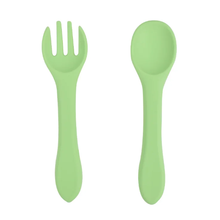 Wholesale Reusable BPA Free Baby Silicone Temperature Sensor Baby Feeding Spoon And Fork Set For Training, Customized
Wholesale Reusable BPA Free Baby Silicone Temperature Sensor Baby Feeding Spoon And Fork Set For Training, Customized