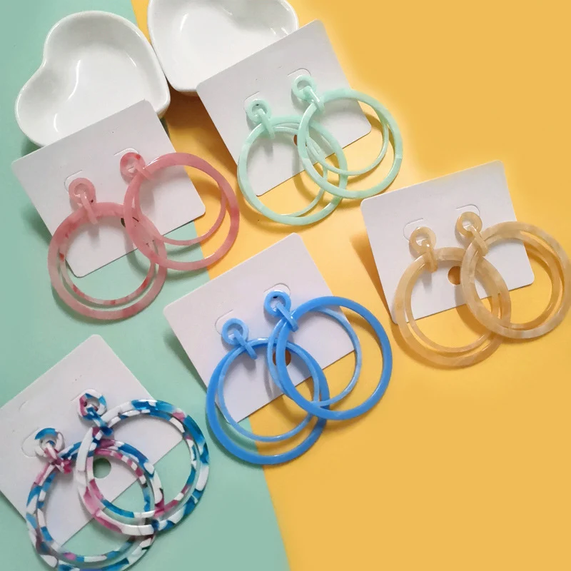 Hot Selling Europe And America Style Exaggerated Acrylic Acetate Fashion Round Colorful Earrings, Color
Hot Selling Europe And America Style Exaggerated Acrylic Acetate Fashion Round Colorful Earrings, Color