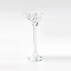 Crystal Candlestick For Home Crystal Candelabra Glass Candlesticks