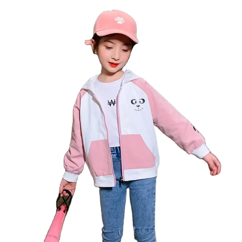 Boys girls color matching cartoon hoodie coat 2021 casual long sleeve sport children's autumn clothes tops coats
Boys girls color matching cartoon hoodie coat 2021 casual long sleeve sport children's autumn clothes tops coats