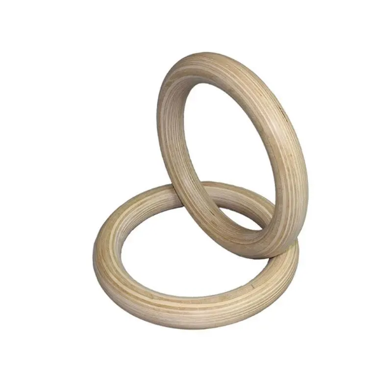 Birch Wood Gymnastic Rings Pull Up Ring Home Fitness Strength Training Adjustable Straps, 1 color
Birch Wood Gymnastic Rings Pull Up Ring Home Fitness Strength Training Adjustable Straps, 1 color