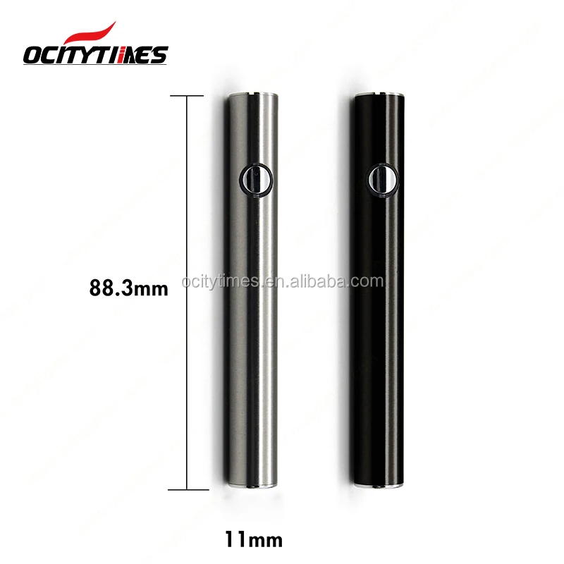 Ocitytimes S18-USB microusb vape battery preheat press voltage 510 vape pen battery