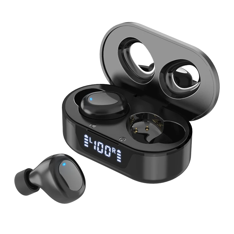 TWS Audifonos Wireless Earbuds dente azul de fone foness semfio ouvido bud with LED Power Display Mobile Headphones Earphone
TWS Audifonos Wireless Earbuds dente azul de fone foness semfio ouvido bud with LED Power Display Mobile Headphones Earphone
