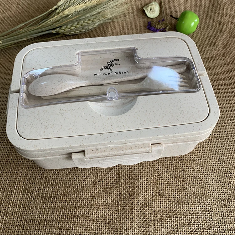 Healthy Material Wheat Straw Microwave Food Storage Container Lunchbox with tableware, Blue, pink, green,beige
Healthy Material Wheat Straw Microwave Food Storage Container Lunchbox with tableware, Blue, pink, green,beige