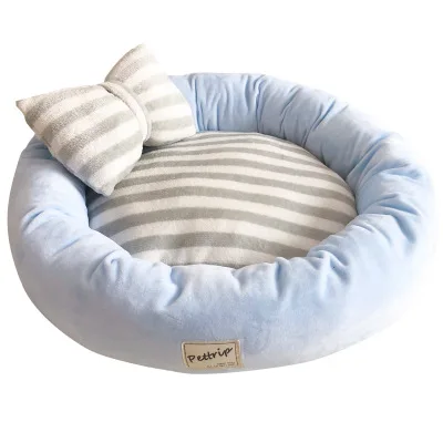 High Quality Custom Design Cute Dog Cat Nest Plush Bowknot Design Bed Pet Round Bed, Blue ,purple,pink
High Quality Custom Design Cute Dog Cat Nest Plush Bowknot Design Bed Pet Round Bed, Blue ,purple,pink
