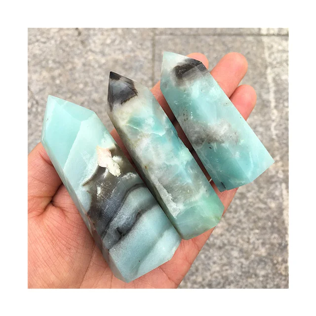 wholesale natural calcite quartz points sky blue calcite points for home decoration
wholesale natural calcite quartz points sky blue calcite points for home decoration