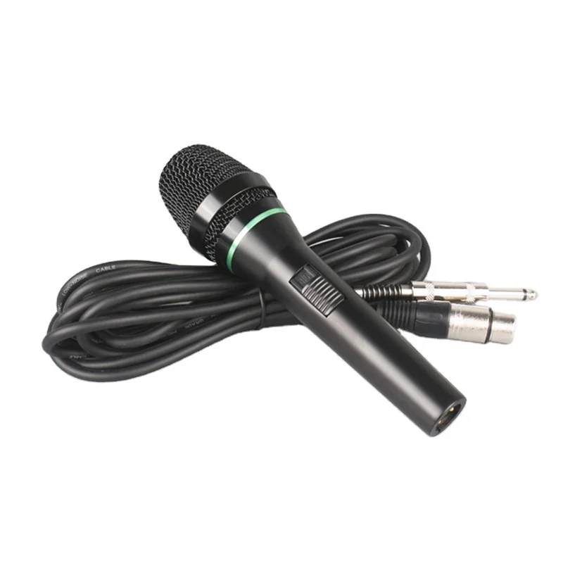 High-End Handheld Dynamic Wired Microphone for Professional Stage Show
High-End Handheld Dynamic Wired Microphone for Professional Stage Show