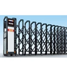 Aluminum retractable gates and fence simple fencing