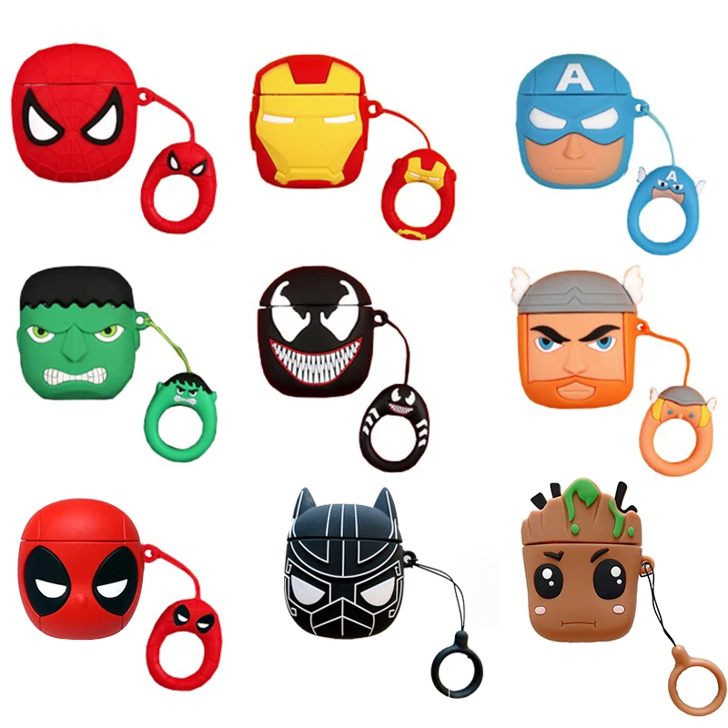 Hot Sale cute Cartoon Eco-friendly waterproof silicone Case Headphone Bubble Earphone Case for Airpods case
Hot Sale cute Cartoon Eco-friendly waterproof silicone Case Headphone Bubble Earphone Case for Airpods case