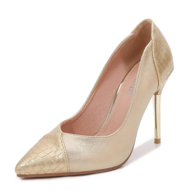 Fashion pointed toe bling gold stiletto womens heels shoes for party wedding dress, Gold/silver/orange/blue
Fashion pointed toe bling gold stiletto womens heels shoes for party wedding dress, Gold/silver/orange/blue