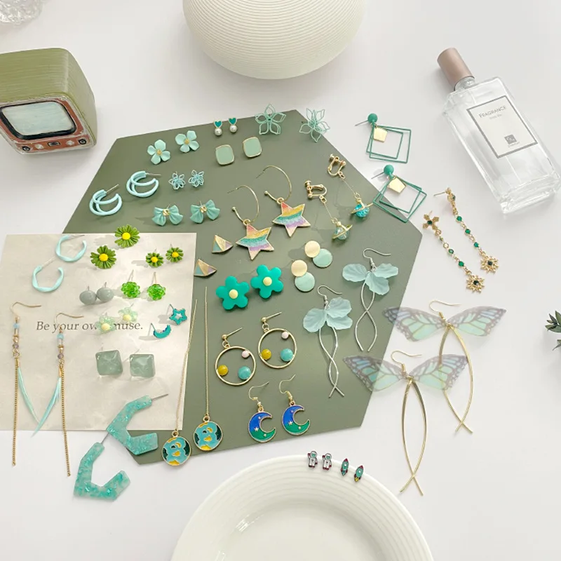 INS Korean Earrings Statement Geometric Flower Heart Pearl Star Moon Butterfly Tassel Green Square Long Earring Boho Jewelry, Yellow
INS Korean Earrings Statement Geometric Flower Heart Pearl Star Moon Butterfly Tassel Green Square Long Earring Boho Jewelry, Yellow