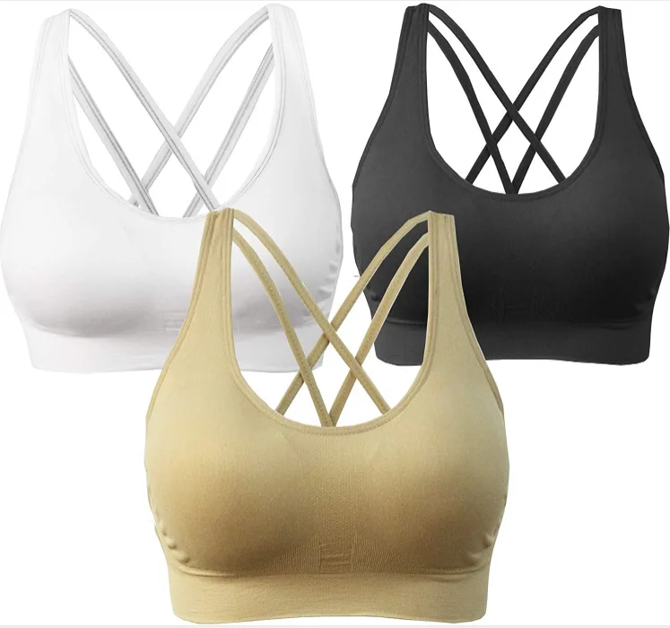 Amazon popular women's sports shockproof back Yoga sling bra sexy gathering fitness running Yoga underwear, Black brown white
Amazon popular women's sports shockproof back Yoga sling bra sexy gathering fitness running Yoga underwear, Black brown white