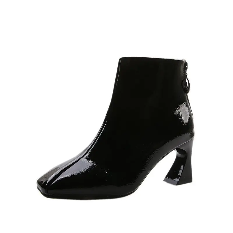 Hot Sell Pointed Side Zipper High Heel Ankle Boots women multi-color sneaker boot autumn winter high heel ankle boots, Black/blue/beige
Hot Sell Pointed Side Zipper High Heel Ankle Boots women multi-color sneaker boot autumn winter high heel ankle boots, Black/blue/beige